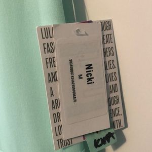 LuLaRoe Dresses - NWT Size M LuLaRoe Mint Nicki Dress LuLaRoe Dresses - NWT Size M LuLaRoe Mint Nicki Dress